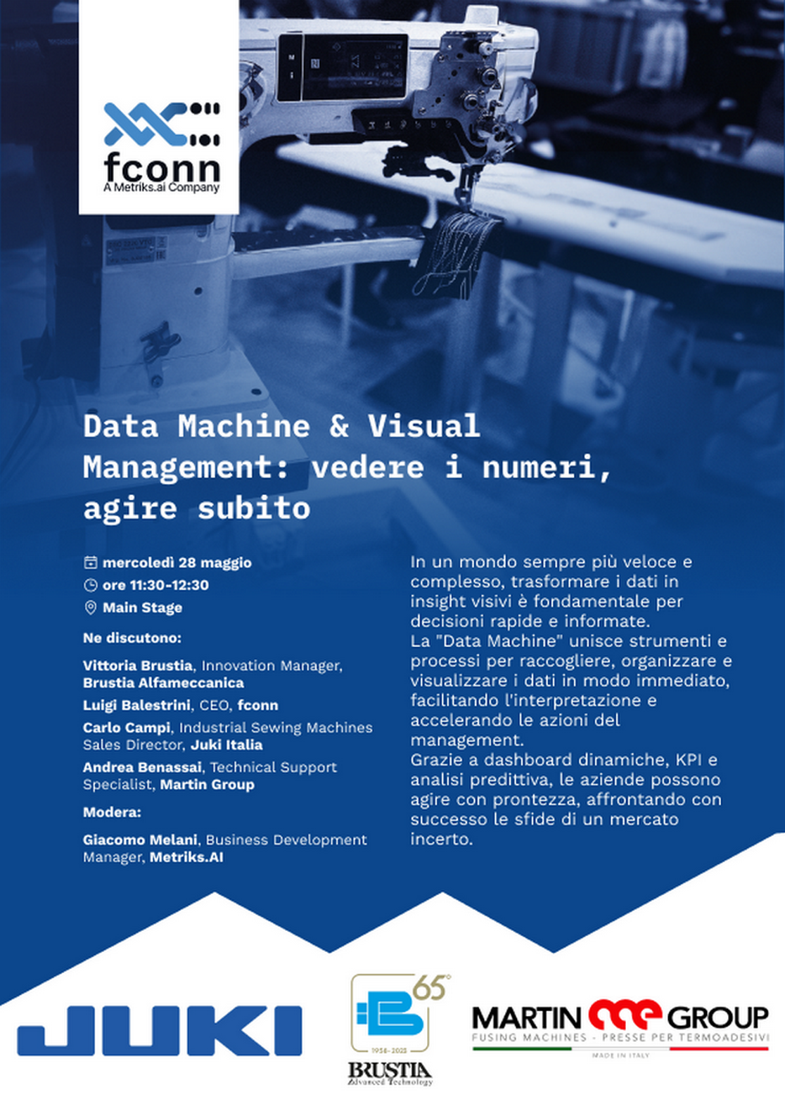 Data machine & Visual management: vedere i numeri, agire subito
