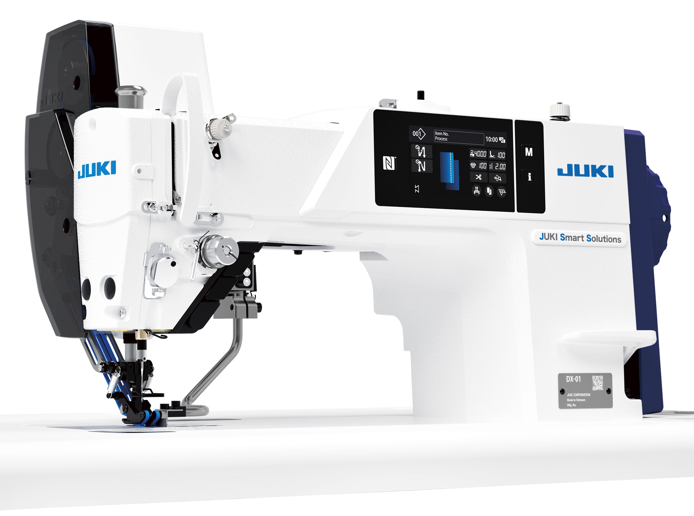 JUKI DX01DS - Macchina computerizzata con con trasporto con cinghie
